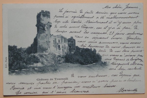 Château De Tournoël  (Puy De Dôme)  Année 1901 - Volvic