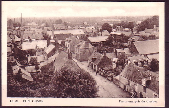 MANCHE - Pontorson - Panorama Pris Du Clocher - Pontorson