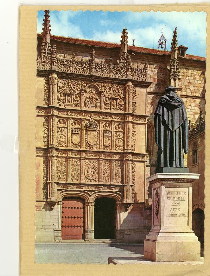Espagne - Salamanca - Fachada De La Universidad - Façade De L'Université - Ed Garrabella N° 15 - Salamanca