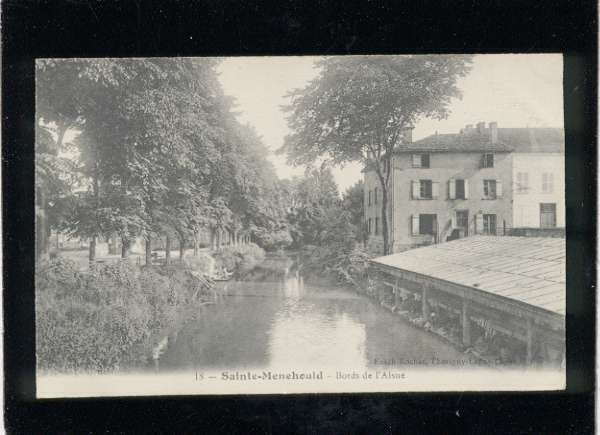 00487 Ste Ménéhould Bords De L´aisne  Lavoir édit.ensch Rochat - Sainte-Menehould