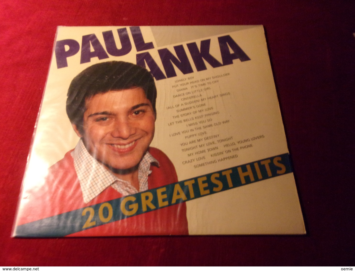 PAUL ANKA    °°°   20 GREATEST HITS - Otros - Canción Inglesa