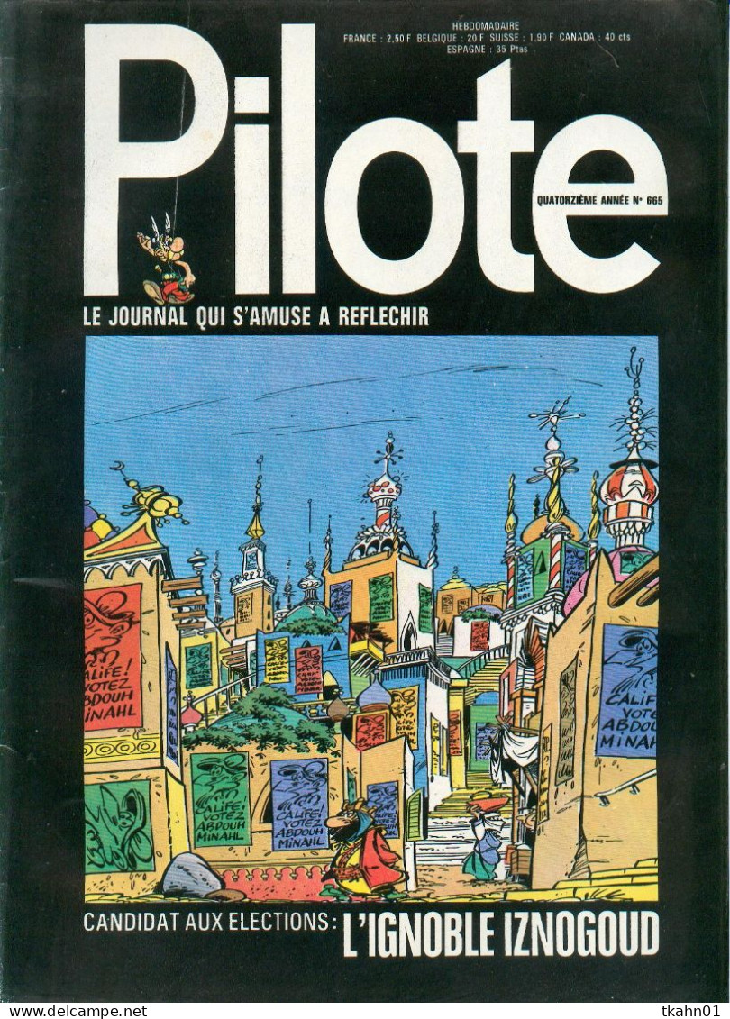 REVUE  PILOTE  N° 665  DE 1972 - Pilote