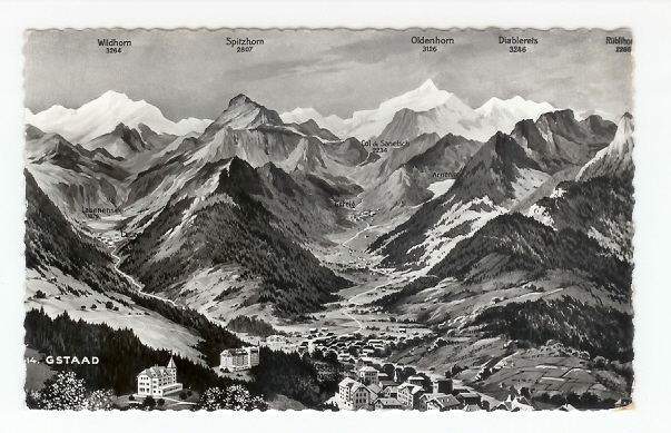 Gstaad: Vue (06-983) - Gstaad