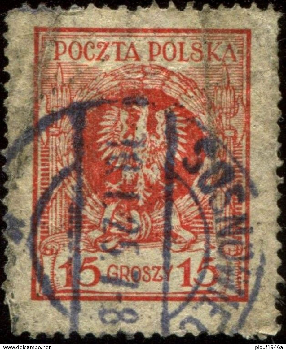 Pays : 390,2 (Pologne : République)  Yvert Et Tellier N° :    292 (o) - Usati