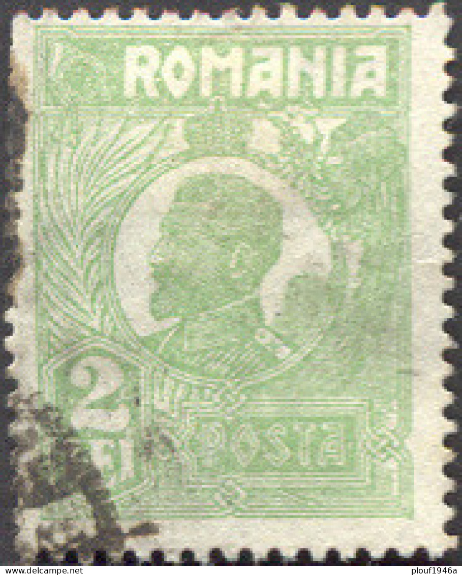 Pays : 409,21 (Roumanie : Royaume (Ferdinand Ier))  Yvert Et Tellier N° :   288 B (o)  Type III - Oblitérés