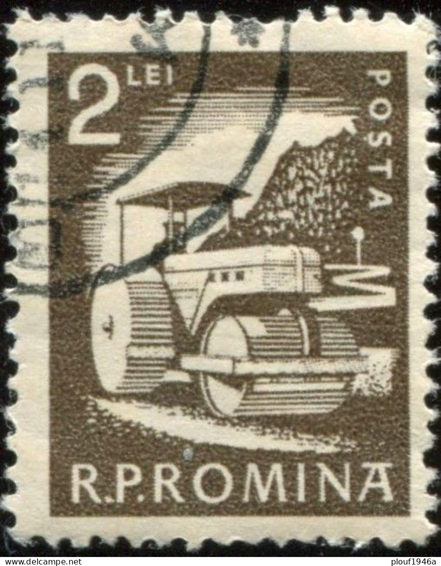 Pays : 409,9 (Roumanie : République Populaire)  Yvert Et Tellier N° :  1707 (o) - Oblitérés