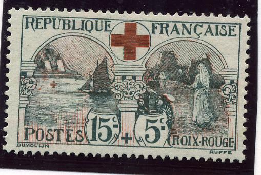 1918  FRANCE 156  CROIX ROUGE ++   LUXE Et  BON CENTRAGE ++  Yvert  300 Euros - Nuevos