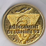 Medicament De L'année 92. Prix Medec - Médical
