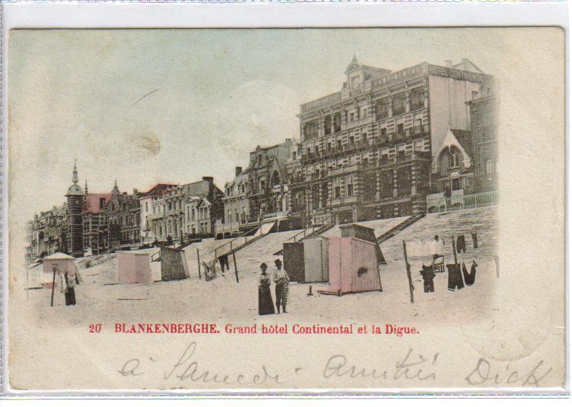 Blankenberge / Blankenberghe  Grand Hôtel Continental Et La Digue - Blankenberge