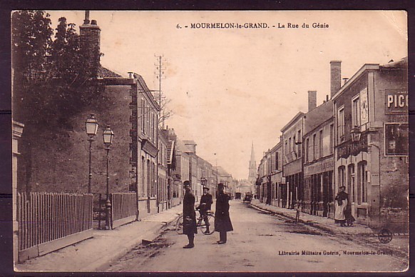 MARNE - Mourmelon Le Grand - La Rue Du Genie - Mourmelon Le Grand