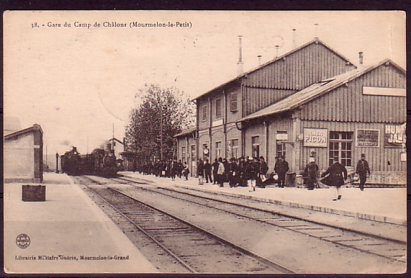 MARNE - Gare Du Camp De Chalons (Mourmelon Le Petit) - Camp De Châlons - Mourmelon