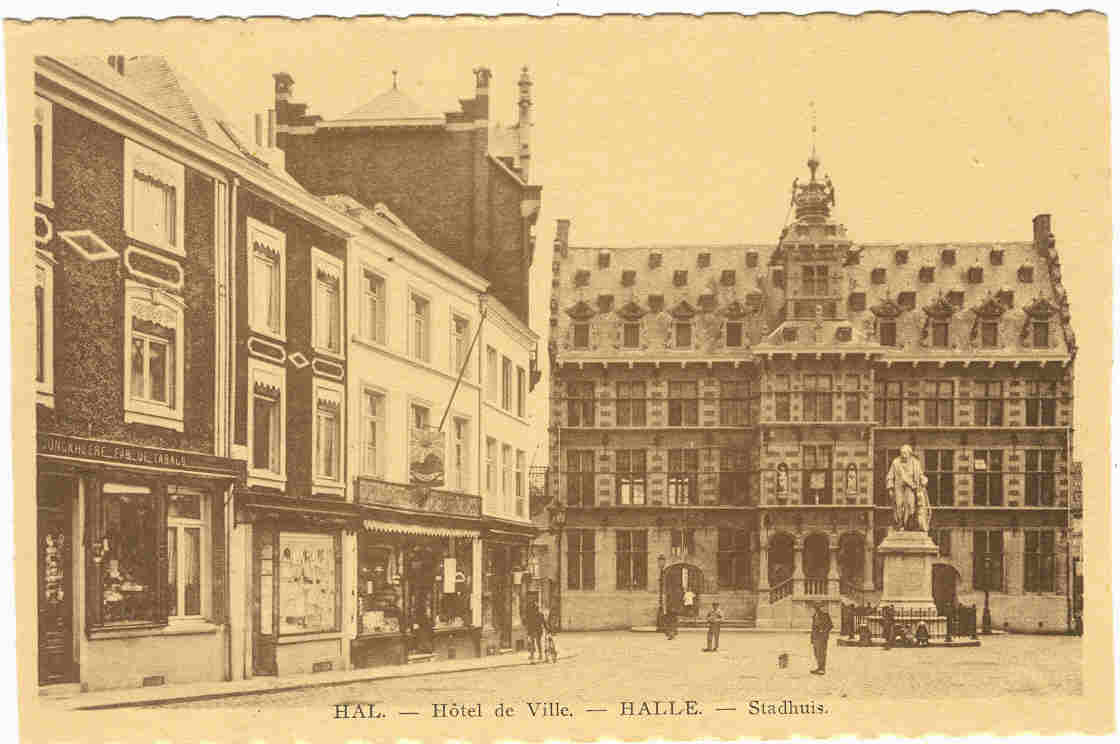 HAL - HOTEL DE VILLE     STADHUIS - Halle