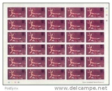 BHUTAN 1976 Winter Olympics 5Ch Imperf.Sheet:30 - Eiskunstlauf