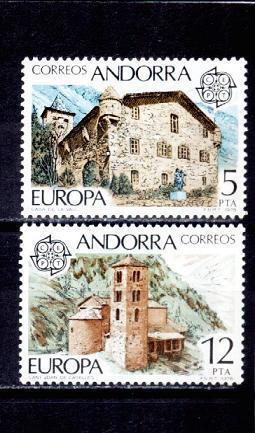 Europa-cept 1978 - Andorre Espagnole 2v. Neufs** - 1978