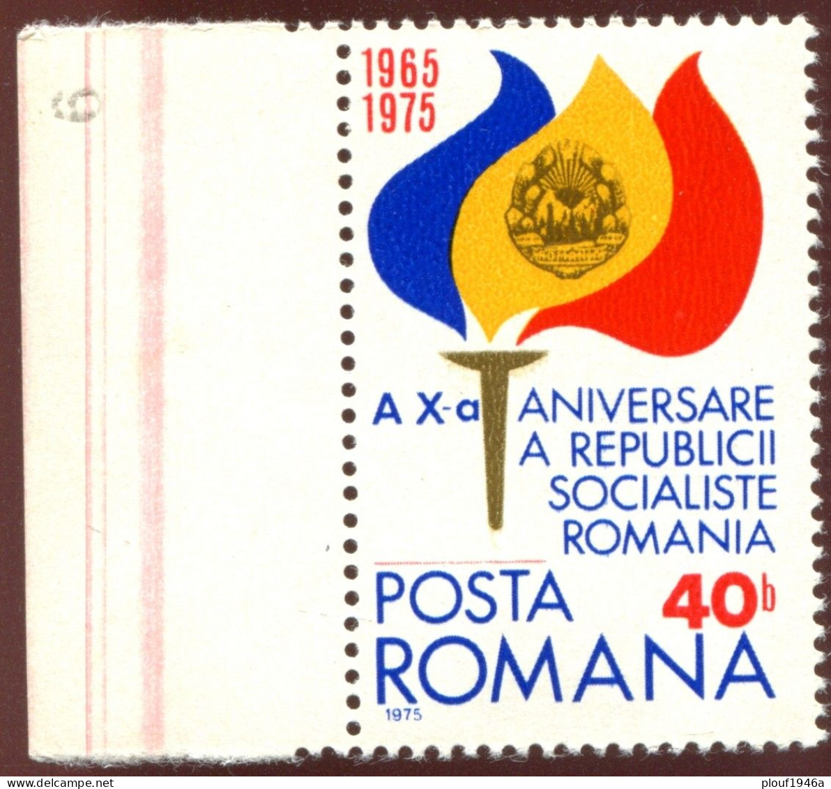 Pays : 410 (Roumanie : République Socialiste)  Yvert Et Tellier N° :  2891 (**) Bdf - Ungebraucht