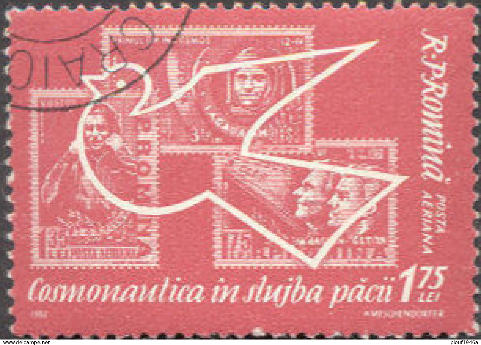 Pays : 409,9 (Roumanie : République Populaire)  Yvert Et Tellier N° : Aé   165 (o) - Used Stamps