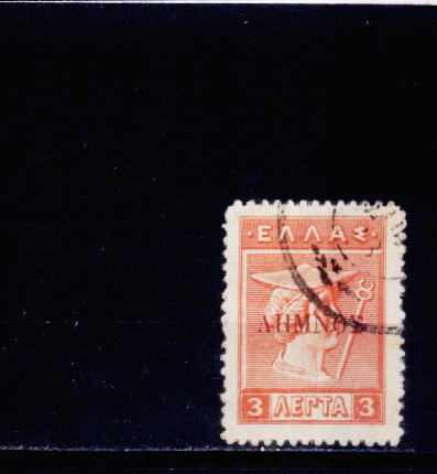 Grece - Lemnos Yv.no.25 Oblitere(d) - Ortsausgaben