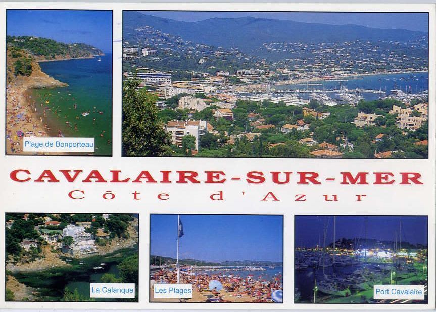 CAVALAIRE--2001--Cote D´Azur,Vues Diverses,cm Par éd AS DE COEUR - Cavalaire-sur-Mer