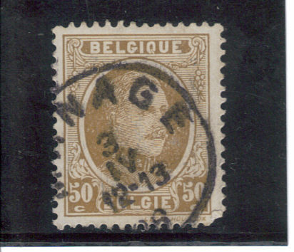 OBL 203 YT 215 MIC 188 SCO 203 COB Roi Albert 1er  *BELGIQUE* 14/01 - 1922-1927 Houyoux