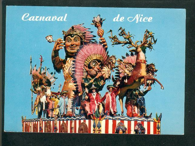 CPSM - Carnaval De Nice - SM Carnaval LXXXVII Grand Manitou Des Amériques - Constructeur : Sidro - Carnaval