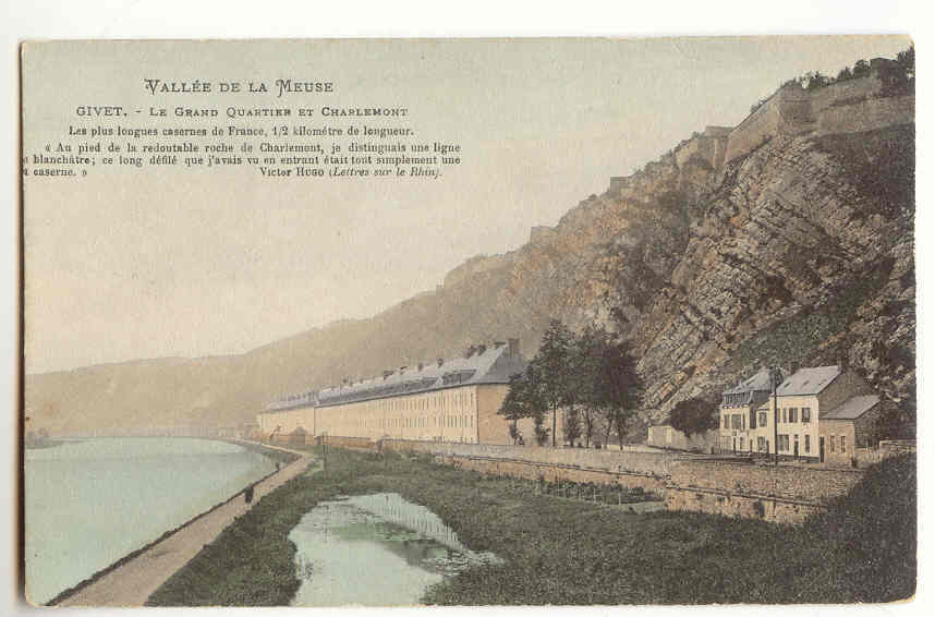 F1659 - Vallée De La Meuse - GIVET - Le Grand Quartier Et Charlemont - Givet