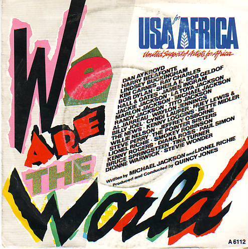 QUINCY JONES   °°   WE ARE THE WORLD - Altri - Inglese