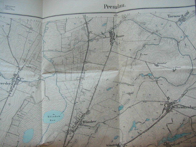 PRENZLAU  >> LANDCARTE 1888 ( 1920 )   >> BLATT 1236 * * * - Sonstige & Ohne Zuordnung