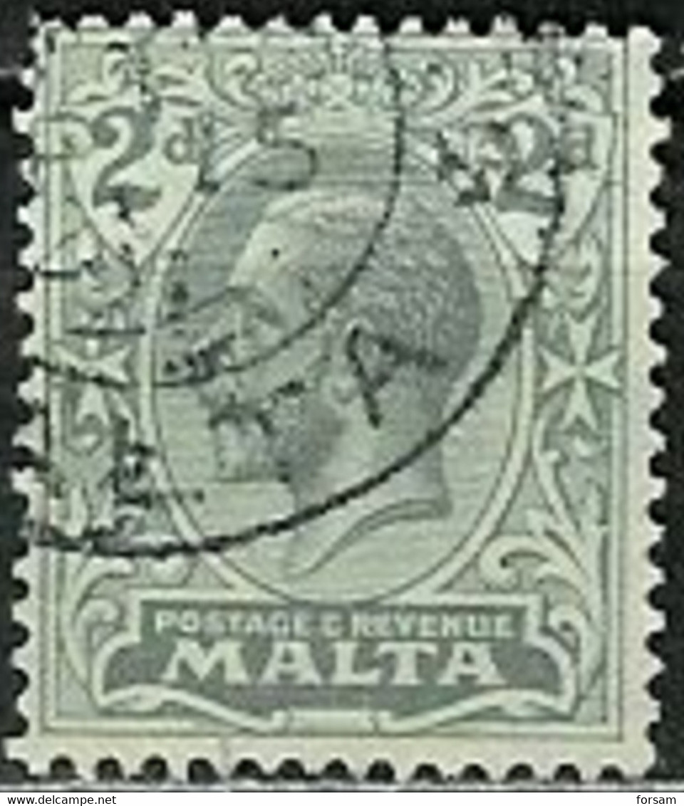 MALTA..1921..Michel # 59...used. - Malta (...-1964)