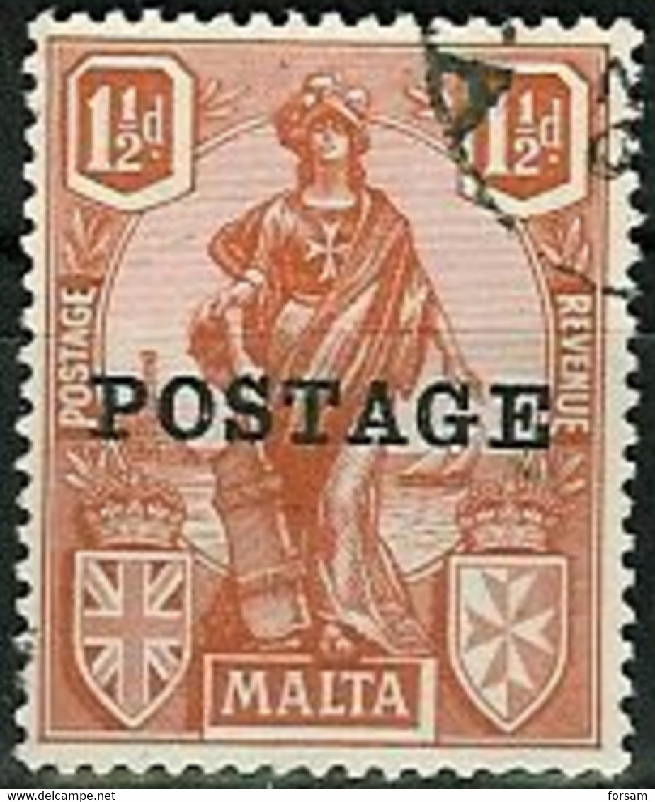 MALTA..1926..Michel # 104...used. - Malta (...-1964)