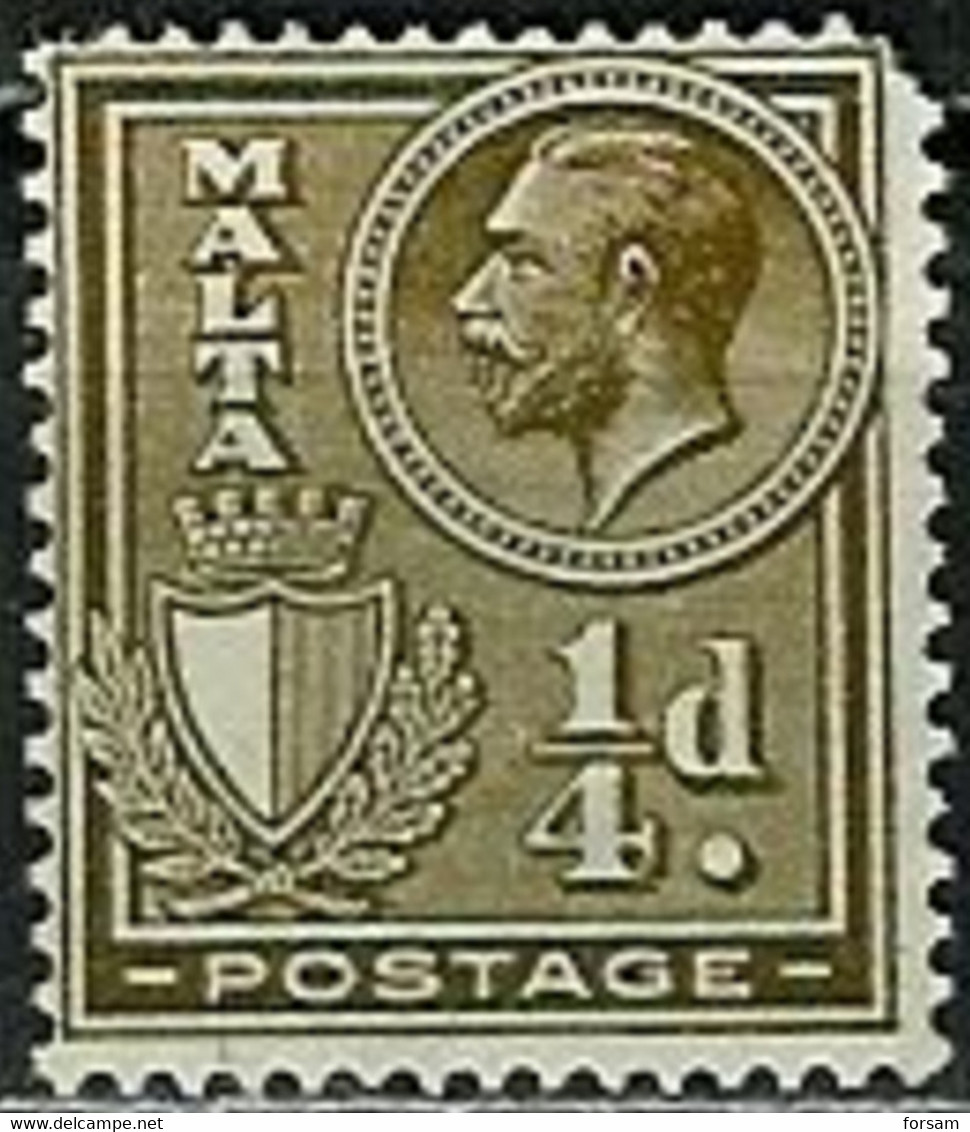 MALTA..1926..Michel # 115...MLH. - Malta (...-1964)