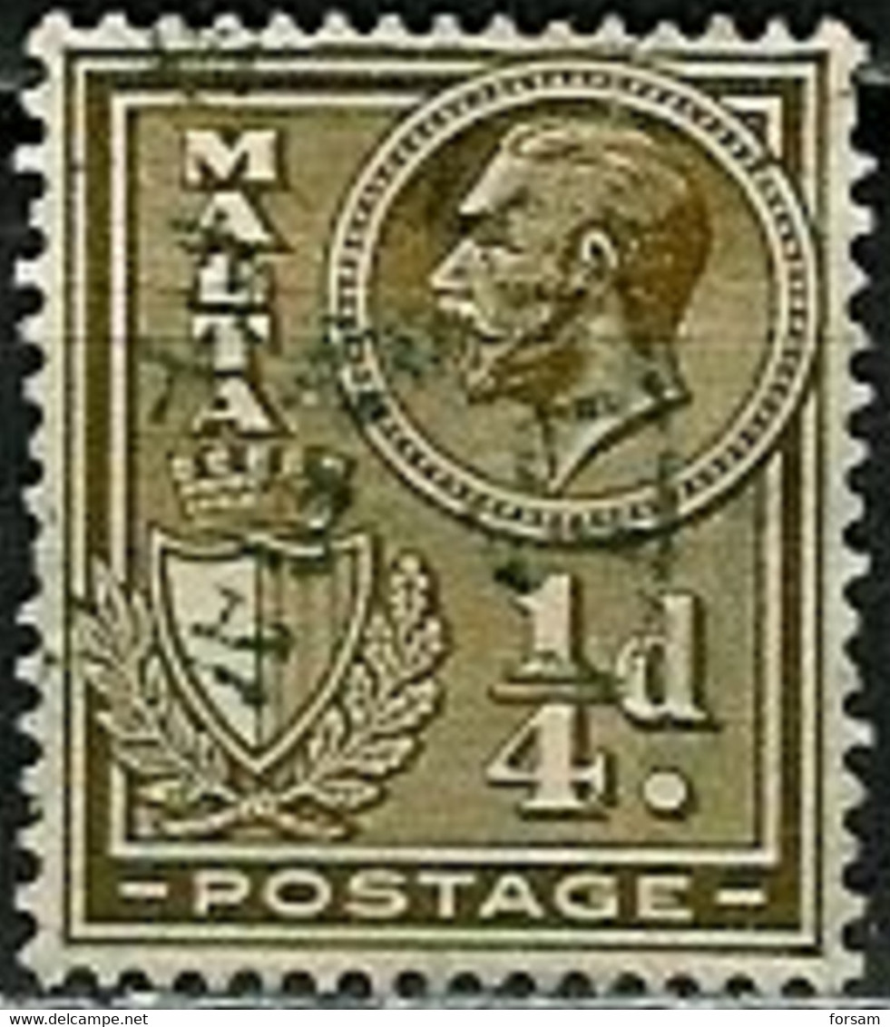 MALTA..1926..Michel # 115...used. - Malta (...-1964)