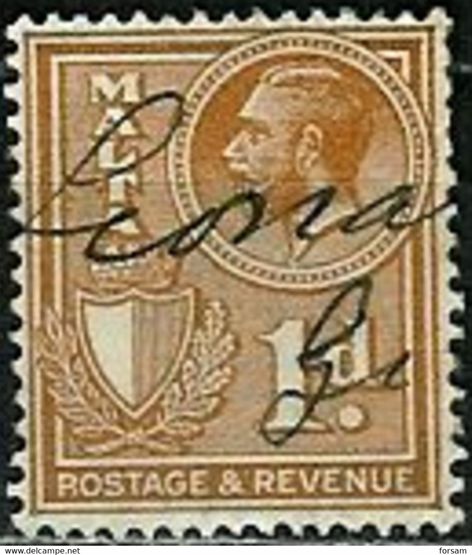 MALTA..1930..Michel # 154...used. - Malte (...-1964)