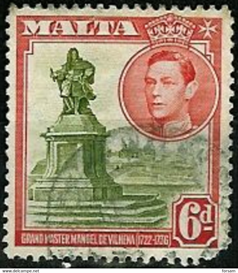 MALTA..1938..Michel # 184...used. - Malta (...-1964)