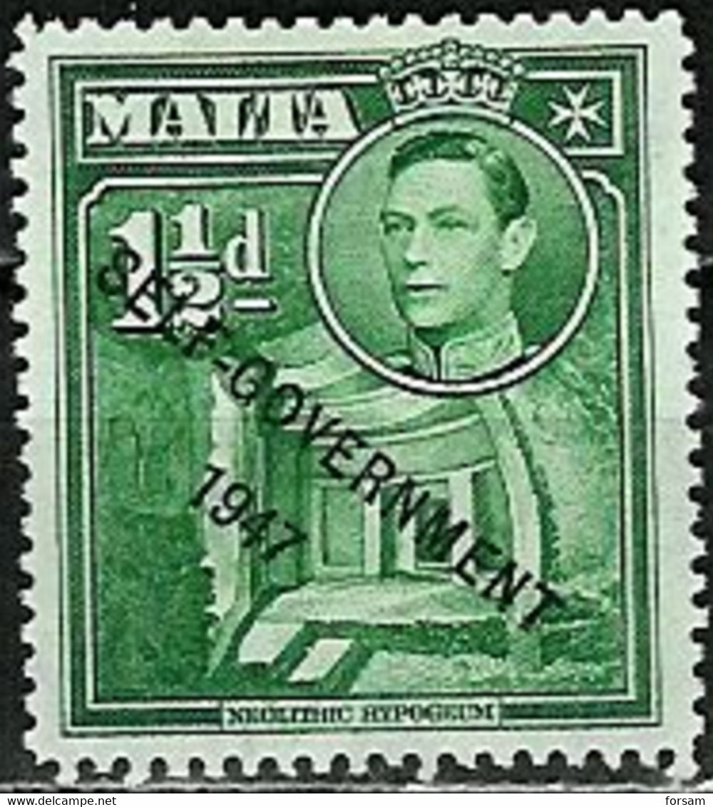 MALTA..1953..Michel # 227...MLH. - Malta (...-1964)