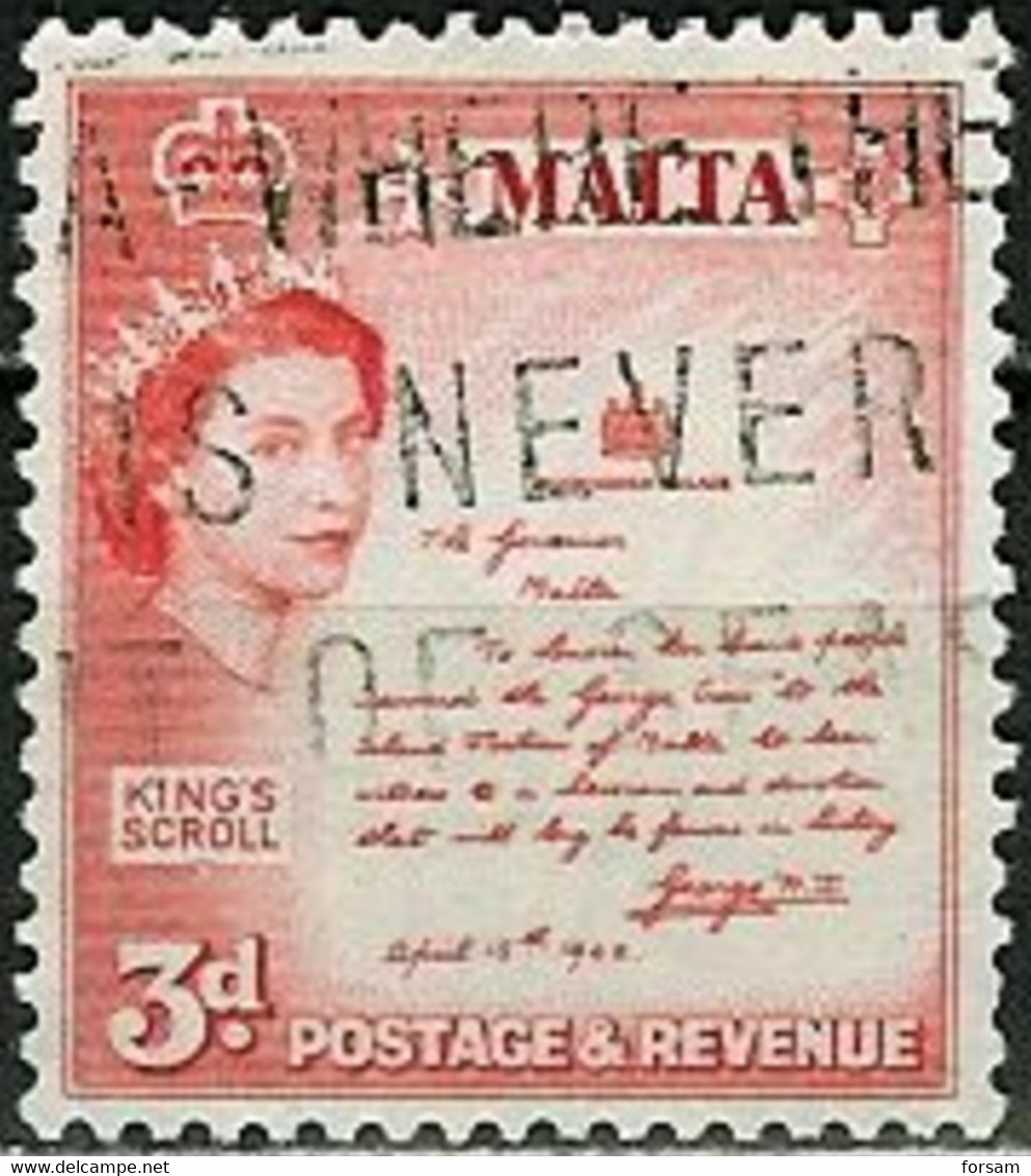 MALTA..1956..Michel # 243...used. - Malta (...-1964)