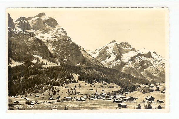 Gsteig, Olden, Schlauchhorn (06-1126) - Gsteig Bei Gstaad