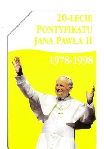 POPE JOHN PAUL II (Poland Old Card) Pape Papst Papa Paus Karol Wojtyla Jean Juan Pablo Religion Christianity - Poland