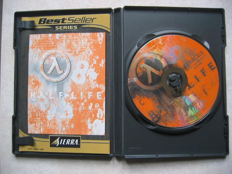 Half-Life, PC CD-Rom  (séries Bestseller) Avec Notice De Jeu. Clé Validé Sur Le Site Officiel De Steam. - PC-games