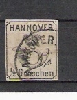 Hannovre N°16a Oblitéré (dos Rose) - Hanover