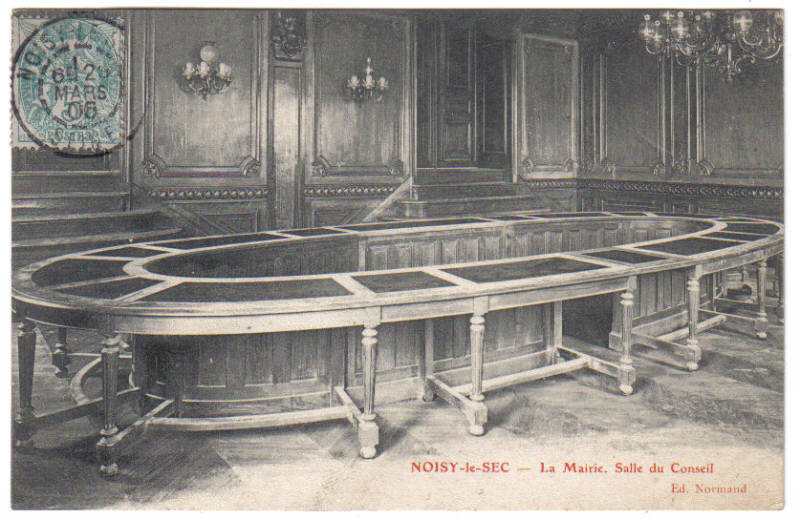 NOISY LE SEC - La Mairie - Salle Du Conseil - Noisy Le Sec