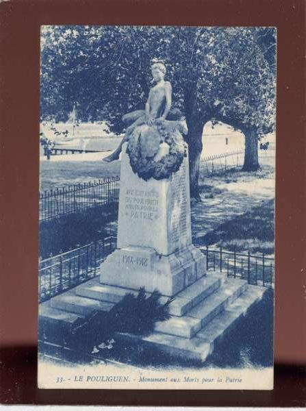 00768 Le Pouliguen Monument Aux Morts Pour La Patrie édit. Artaud N°33 - Le Pouliguen