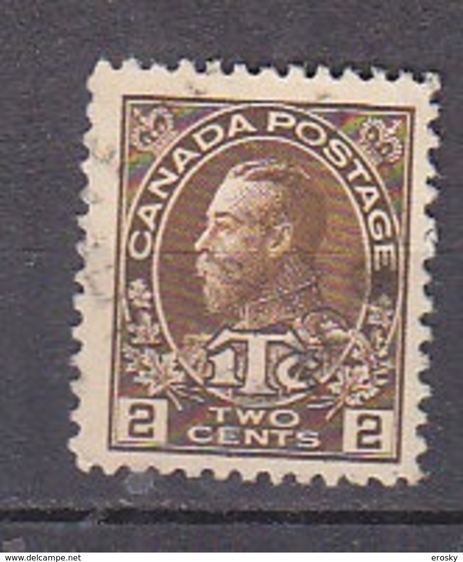 F0176 - CANADA Yv N°106a - Gebraucht