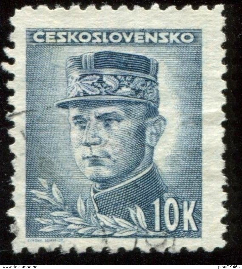 Pays : 464 (Tchécoslovaquie : République)  Yvert Et Tellier N° :   415 (o) - Used Stamps