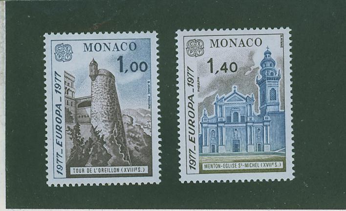 T0275 Europa Tour De L Oreillon Eglise St Michel 1101 à 1102 Monaco 1977 Neuf ** - 1977