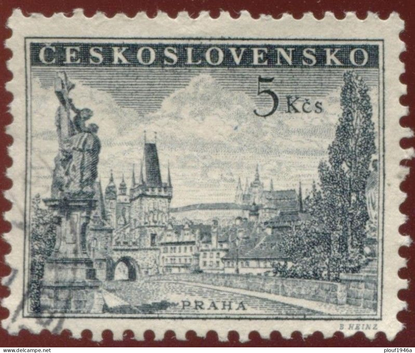 Pays : 464,1 (Tchécoslovaquie : République Démocratique)  Yvert Et Tellier N° :   722 (o) - Gebraucht