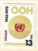 BULGARIA  1975  30 Years OON  1v.- MNH - Autres & Non Classés