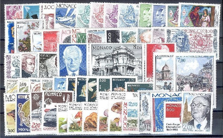 MONACO - SUPERB MODERN GROUP/COLLECTION MINT NEVER HINGED **! - Collections, Lots & Series