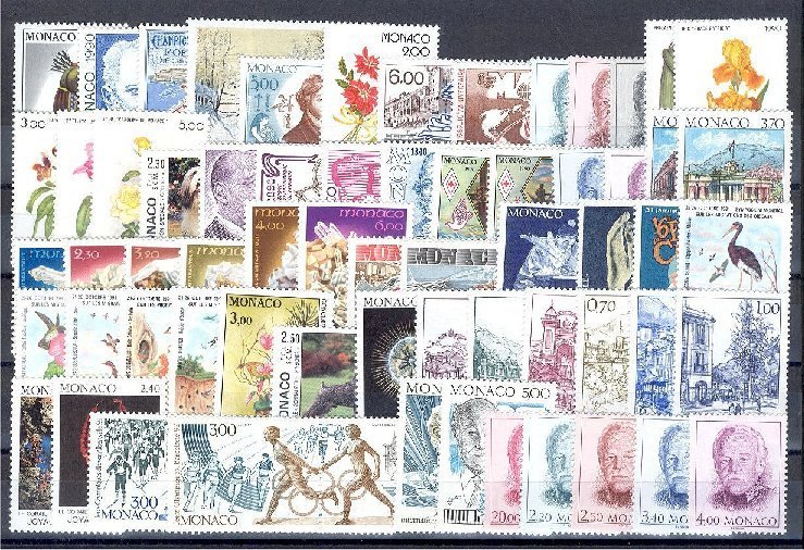 MONACO - SUPERB MODERN GROUP/COLLECTION MINT NEVER HINGED **! - Collections, Lots & Series