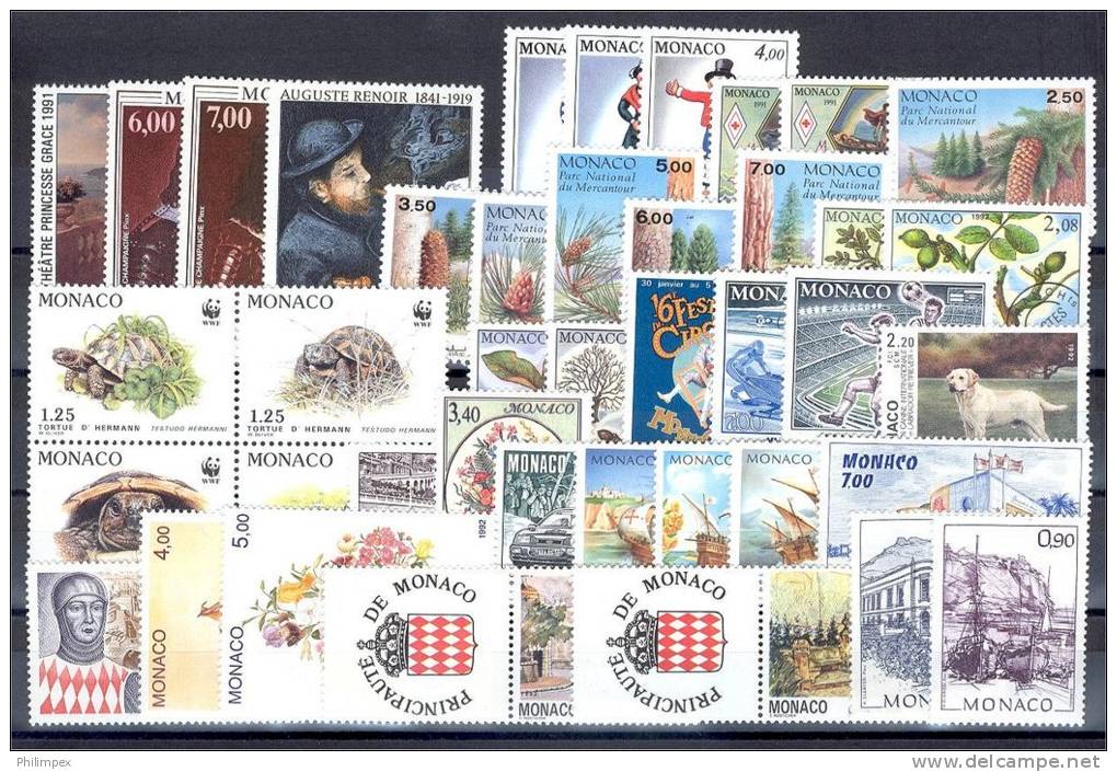 MONACO - SUPERB MODERN GROUP/COLLECTION MINT NEVER HINGED **! - Collections, Lots & Séries