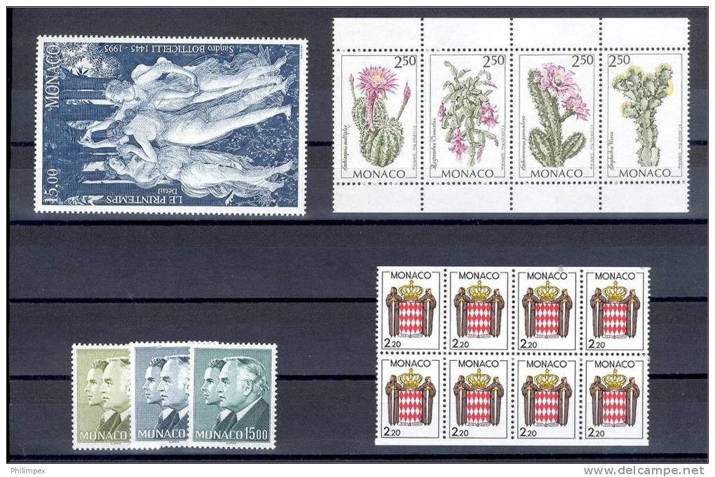MONACO - SUPERB MODERN GROUP/COLLECTION MINT NEVER HINGED **!